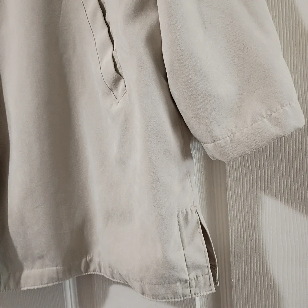 Collection By Cherokee Classic Beige Women's Coat Velvety Feel